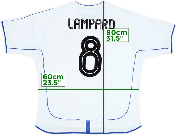 2001-03 Chelsea Away Shirt Lampard #8 - 7/10 - (XXL)