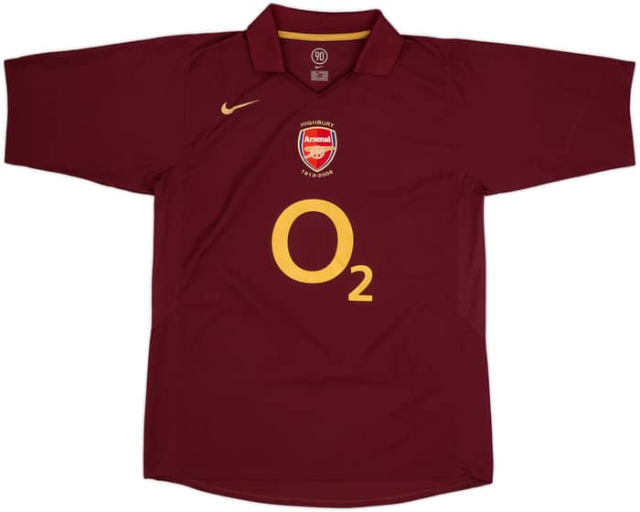 2005-06 Arsenal Home Shirt Henry #14 - 8/10 - (L)