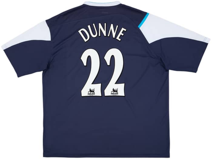 2005-06 Manchester City Away Shirt Dunne #22 - 5/10 - (XXL)
