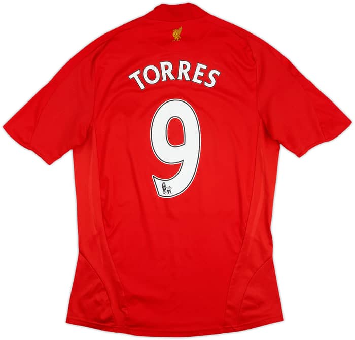 2008-10 Liverpool Home Shirt Torres #9 - 6/10 - (S)