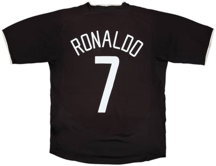 2003-05 Manchester United Camiseta Visitante Ronaldo #7 - 5/10 - (M)