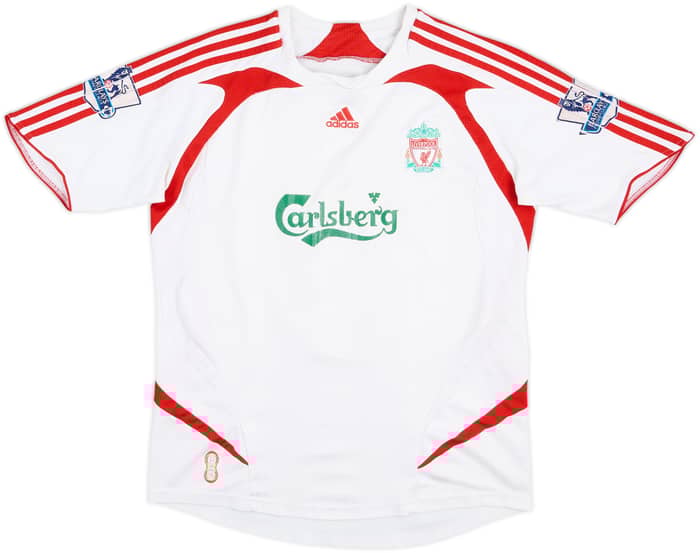 2007-08 Liverpool Away Shirt Gerrard #8 - 5/10 - (M)