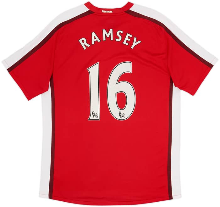 2008-10 Arsenal Home Shirt Ramsey #16 - 6/10 - (L)