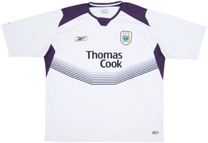 2004-05 Manchester City Away Shirt Fowler #8 - 5/10 - (3XL)