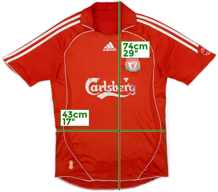 2006-08 Liverpool Home Shirt - 4/10 - (S)