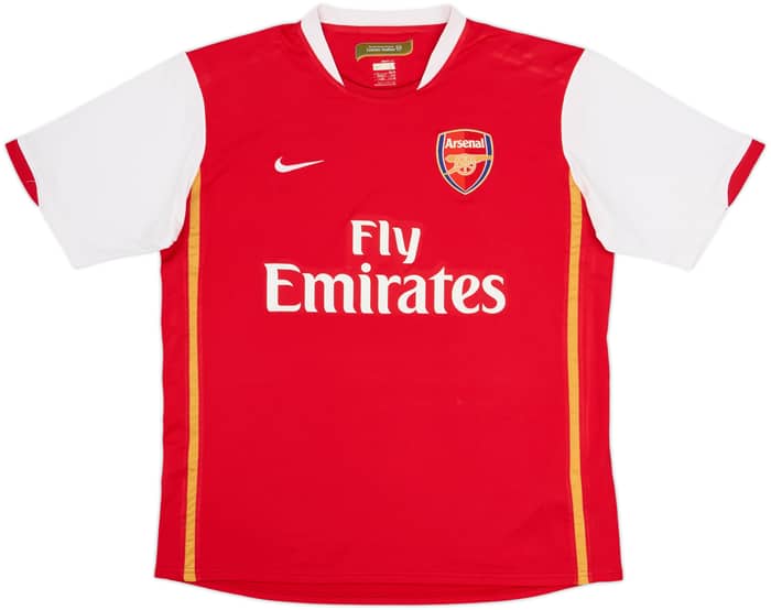 2006-08 Arsenal Home Shirt Fabregas #4 - 6/10 - (L)
