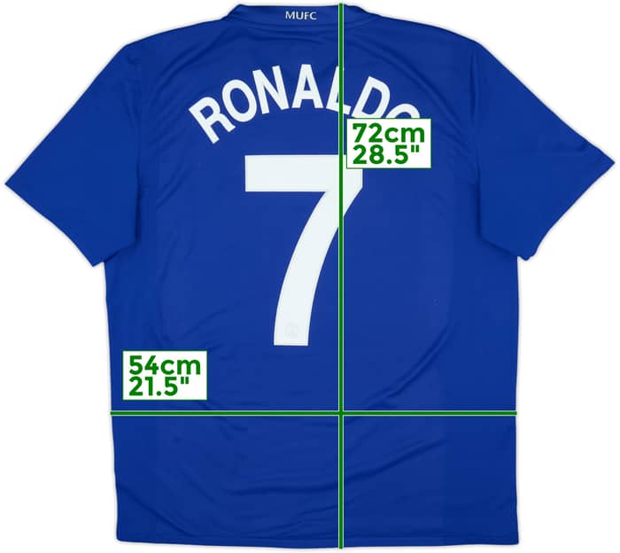 2008-09 Manchester United Third Shirt Ronaldo #7 - 5/10 - (L)