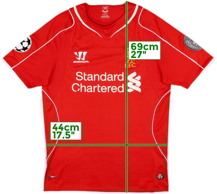 2014-15 Liverpool Home Shirt - 6/10 - (S)