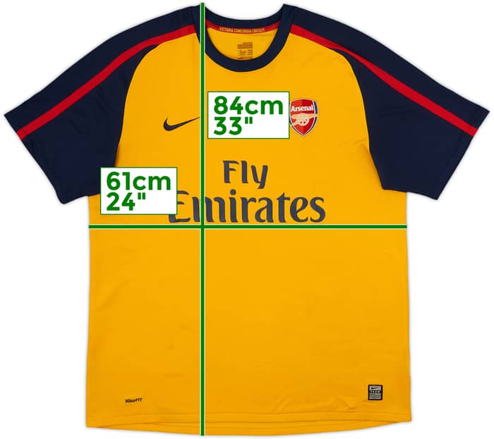 2008-09 Arsenal Away Shirt - 5/10 - (XL)