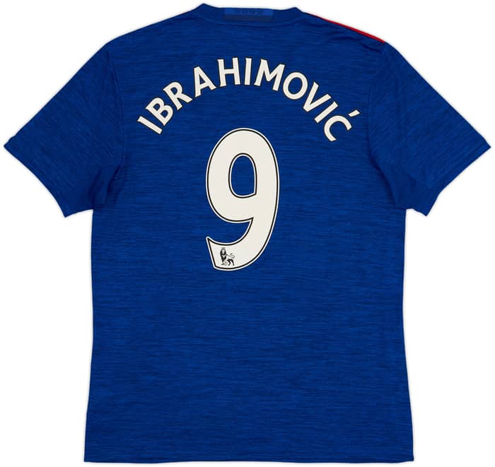 Camiseta de visitante del Manchester United 2016-17 Ibrahimovic #9 - 6/10 - (M)