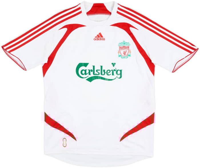 2007-08 Liverpool Away Shirt Gerrard #8 - 5/10 - (S)