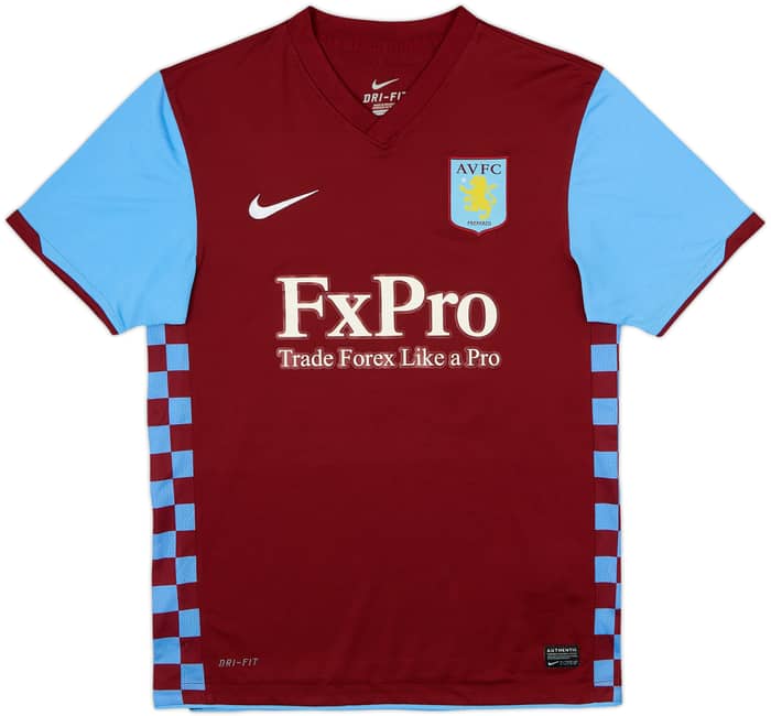 2010-11 Aston Villa Home Shirt Albrighton #12 - 6/10 - (M)
