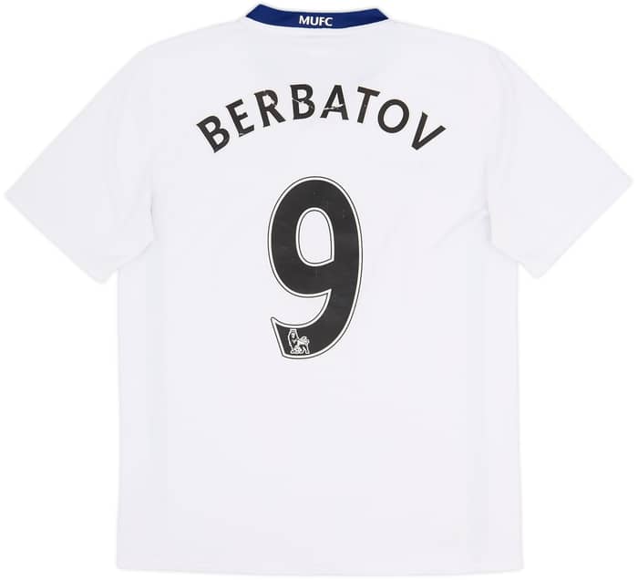 2008-10 Manchester United Away Shirt Berbatov #9 - 5/10 - (S)