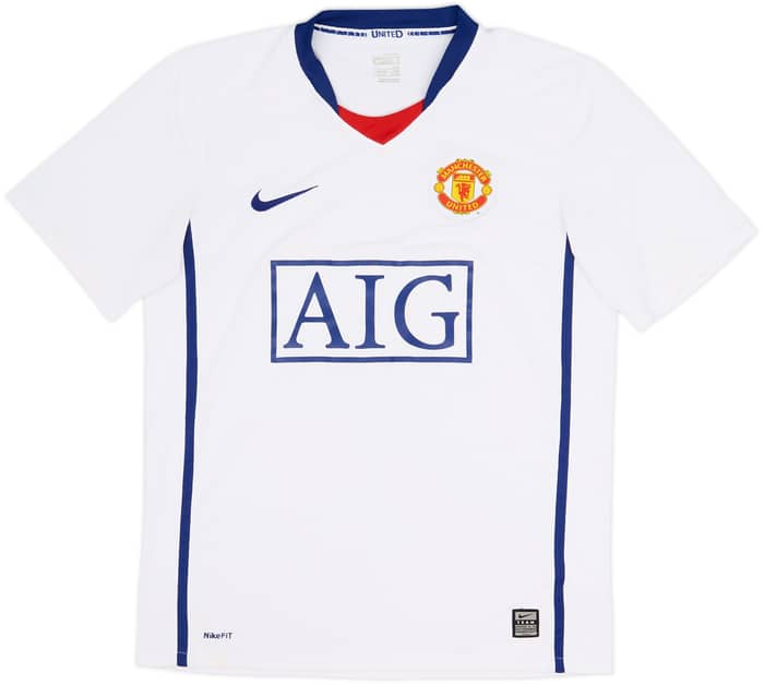 2008-10 Manchester United Away Shirt Berbatov #9 - 5/10 - (S)
