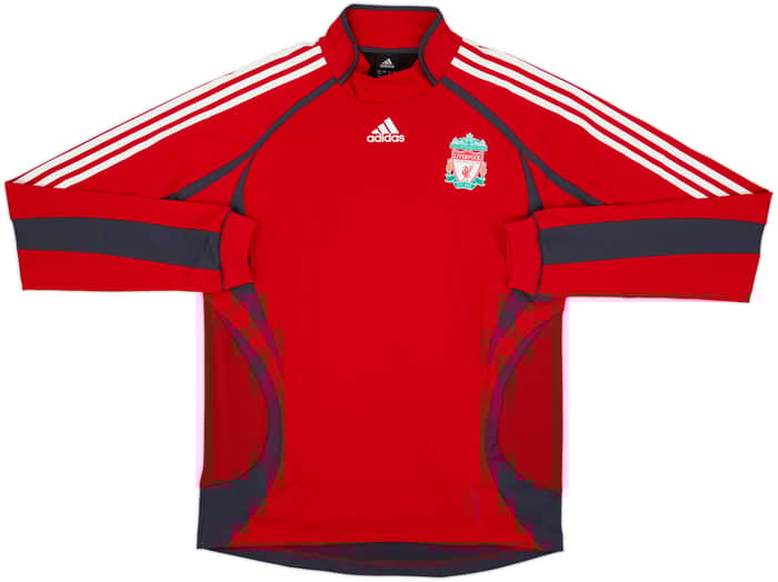 2006-07 Liverpool adidas Formotion Drill Top - 8/10 - (L)
