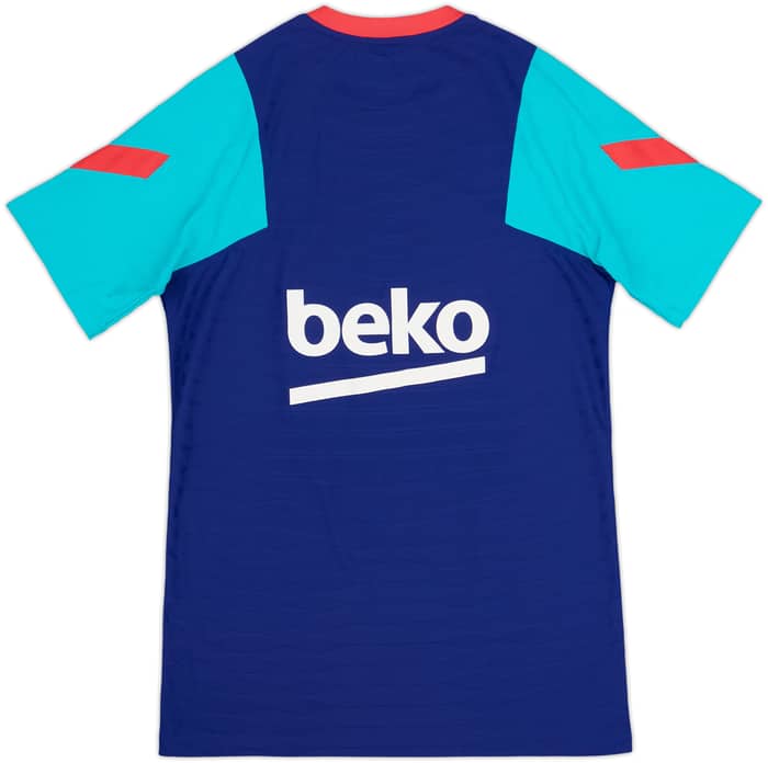 2021-22 Barcelona Nike Authentic Training Shirt - 10/10 - (S)
