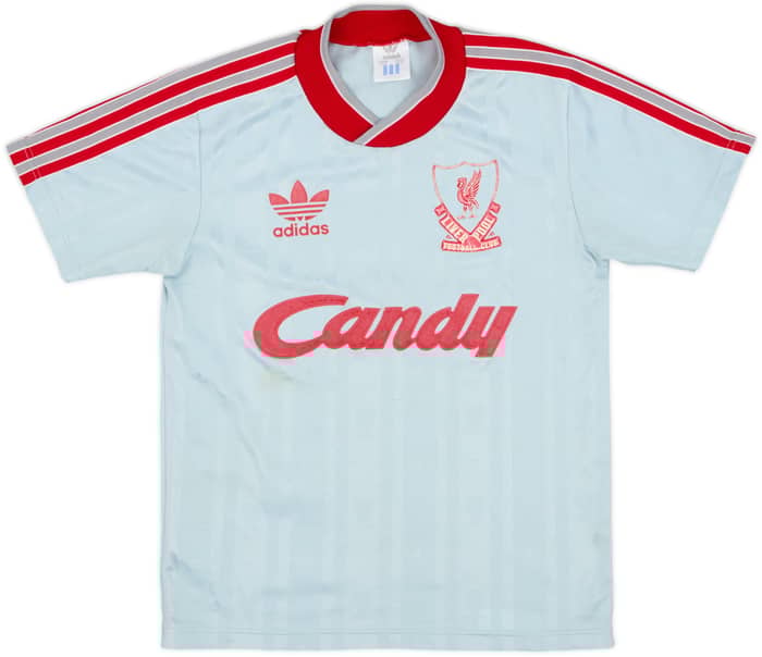 1988-89 Liverpool Away Shirt - 7/10 - (L.Boys)