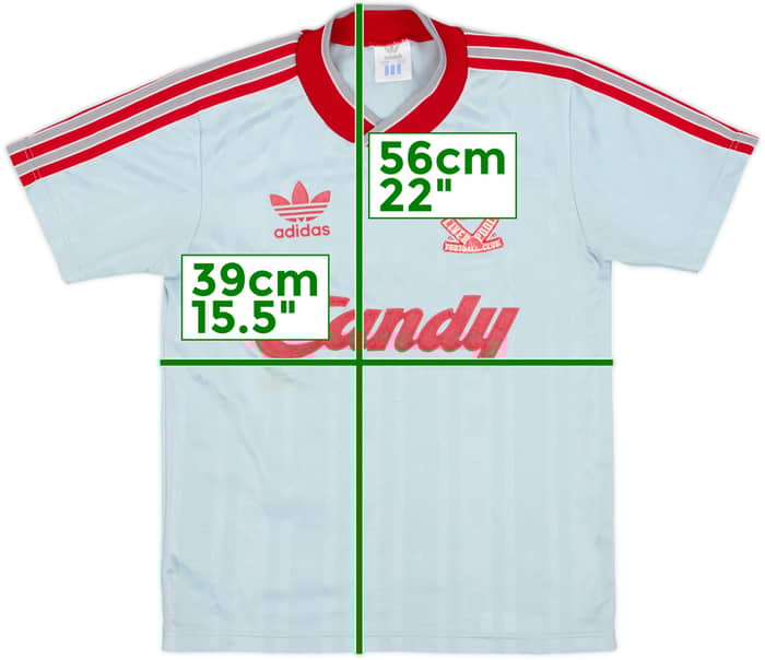 1988-89 Liverpool Away Shirt - 7/10 - (L.Boys)