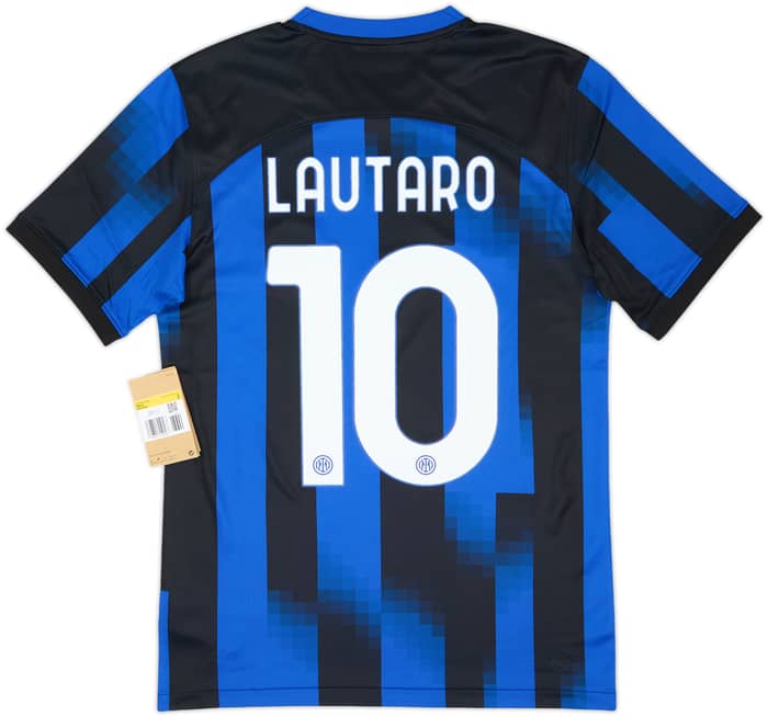 2023-24 Inter Milan Home Shirt Lautaro #10 (S)
