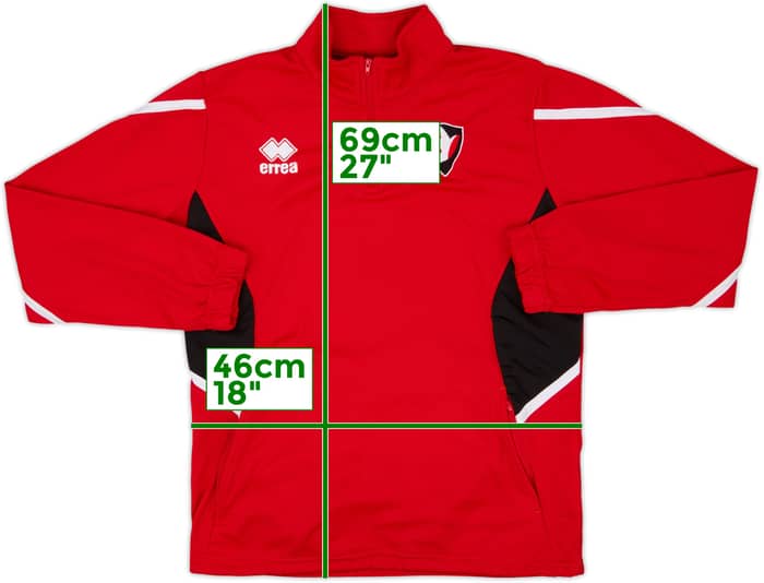2019-20 Cheltenham Errea 1/4 Zip Drill Top - 8/10 - (M)