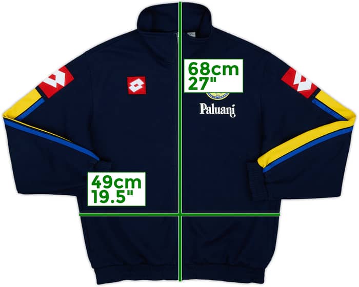 2003-04 Chievo Verona Lotto Track Jacket - 8/10 - (L.Boys)