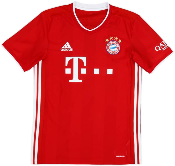2020-21 Bayern Munich Home Shirt Lewandowski #9 - 8/10 - (S)