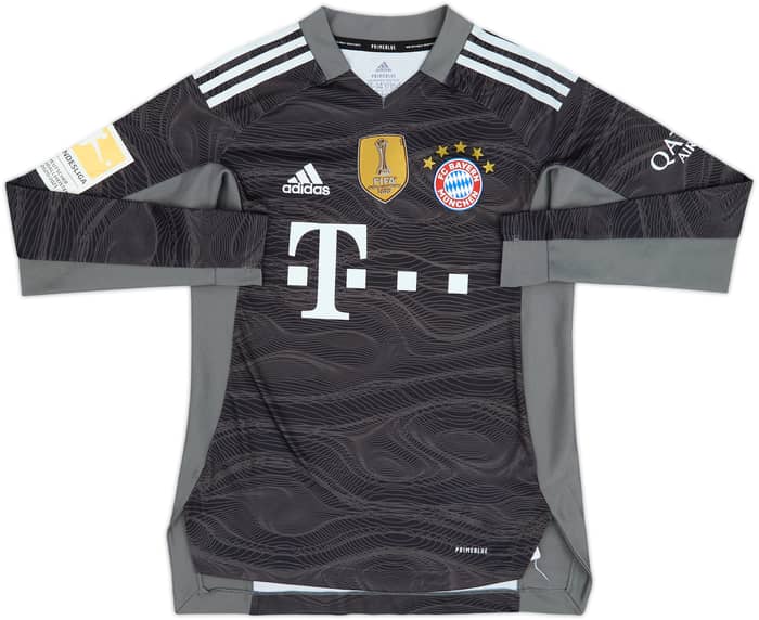 2021-22 Bayern Munich GK Shirt Neuer #1 - 6/10 - (L.Boys)