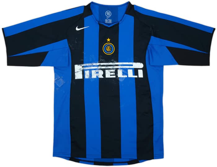 2004-05 Inter Milan Home Shirt #60 - 3/10 - (S)