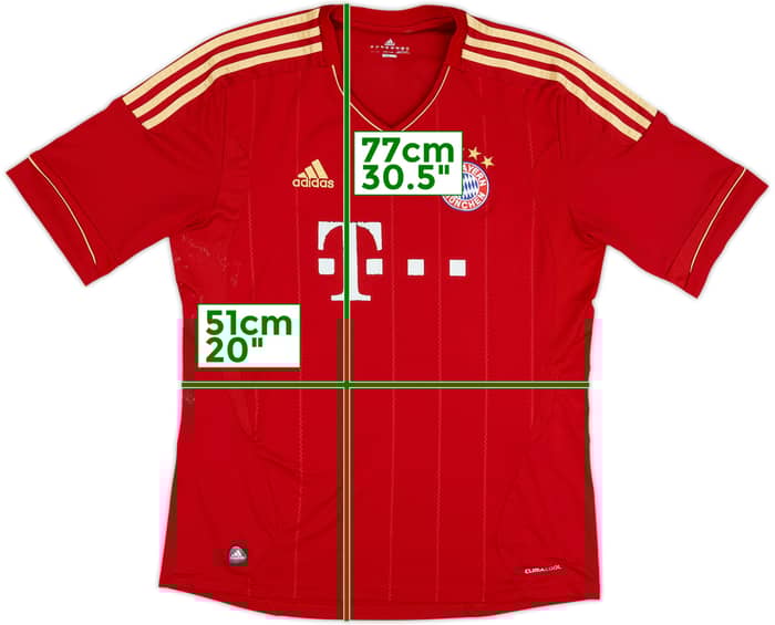 2011-13 Bayern Munich Home Shirt - 5/10 - (L)