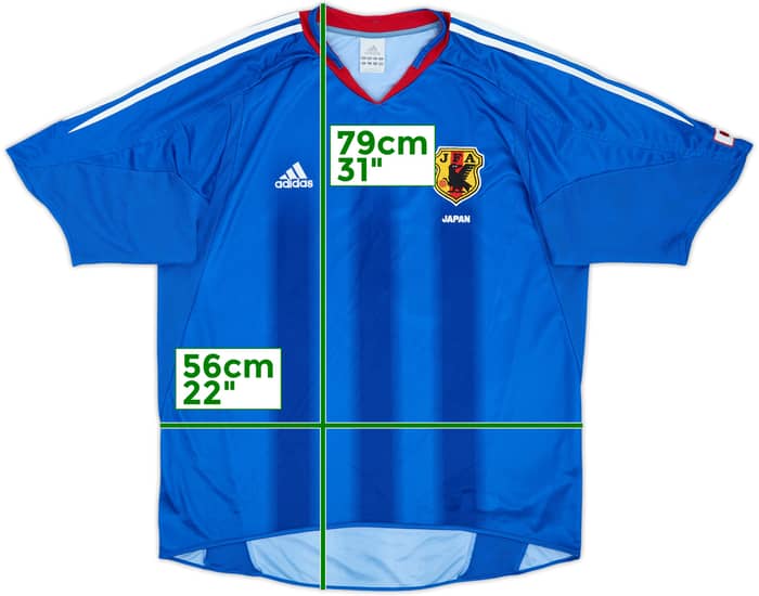 2004-06 Japan Home Shirt #25 - 9/10 - (L)