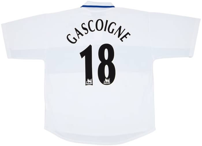 2000-01 Everton Third Shirt Gascoigne #18 - 8/10 - (XL)