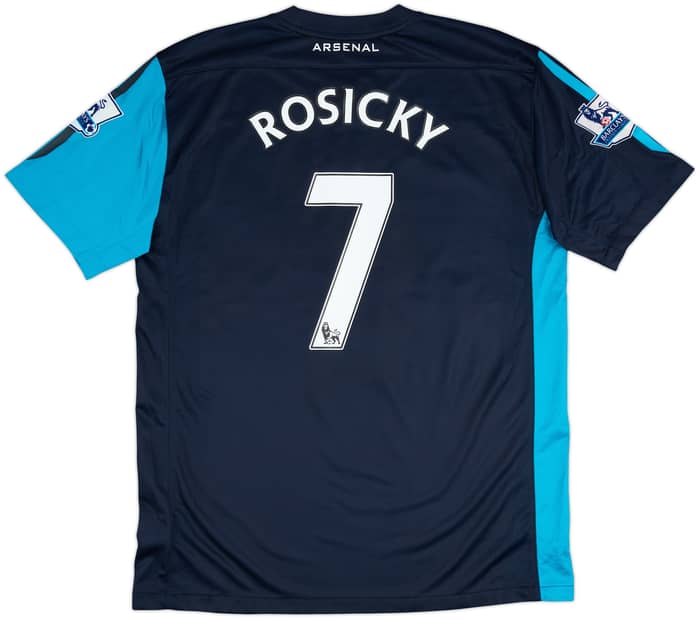 2011-12 Arsenal Away Shirt Rosicky #7 - 6/10 - (L)