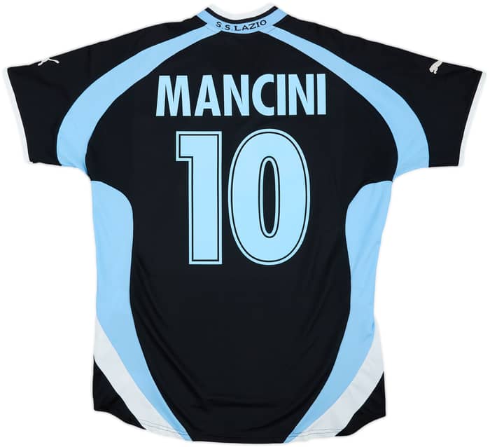 2000-01 Lazio Away Shirt Mancini #10 - 6/10 - (L)