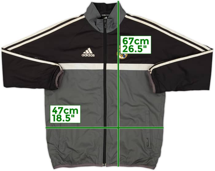 2001-02 Real Madrid adidas Track Jacket - 5/10 - (L.Boys)