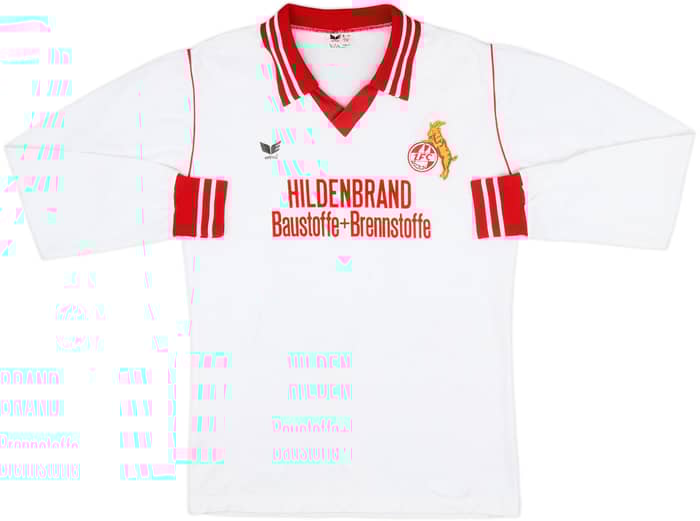 1979-80 FC Koln Local Manga Larga Camiseta - 8/10 - (M)