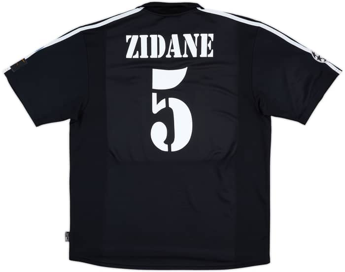 2001 Real Madrid Camiseta de visitante Zidane #5 - 8/10 - (L)