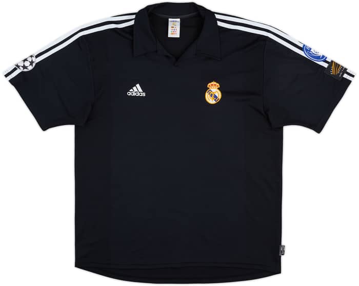 2001 Real Madrid Camiseta de visitante Zidane #5 - 8/10 - (L)