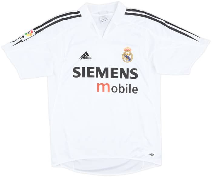 2004-05 Real Madrid Camiseta Local Zidane #5 - 9/10 - (S)