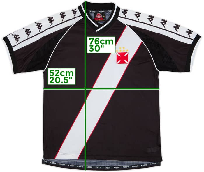 1999-00 Vasco da Gama Home Shirt - 7/10 - (L)