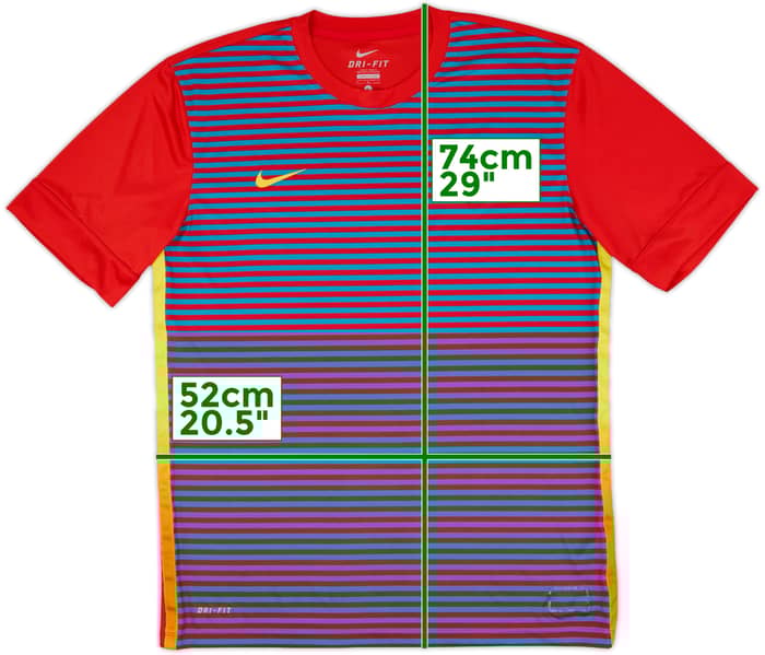 2012-13 Barcelona Nike Training Shirt - 9/10 - (L)