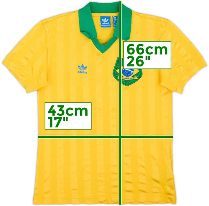 2013 Brazil adidas Retro Shirt #10 - 9/10 - (XS)