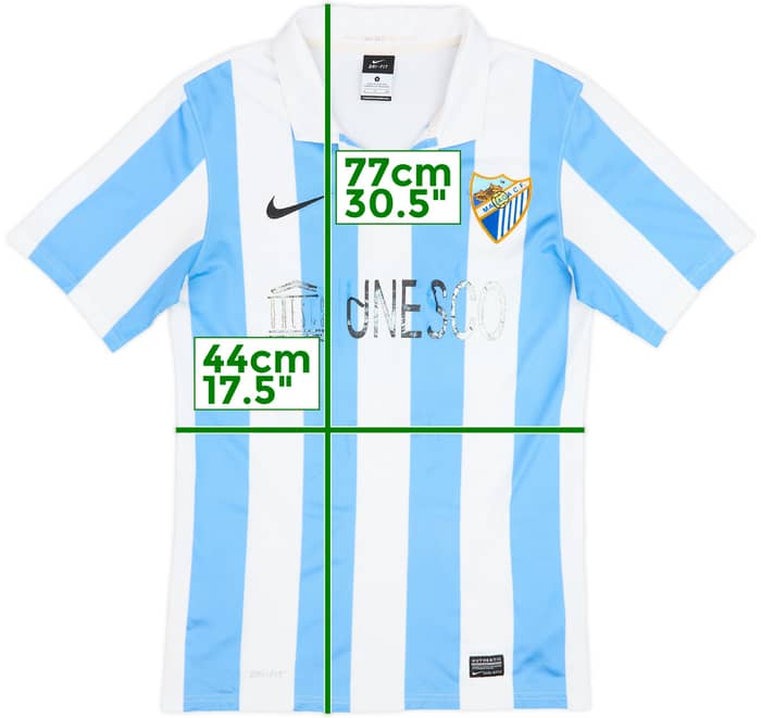 2012-13 Malaga CL Home Shirt - 5/10 - (S)