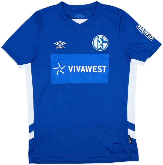 2021-22 Schalke Home Shirt - 4/10 - (XL.Boys)