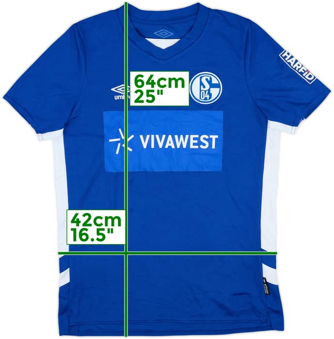 2021-22 Schalke Home Shirt - 4/10 - (XL.Boys)
