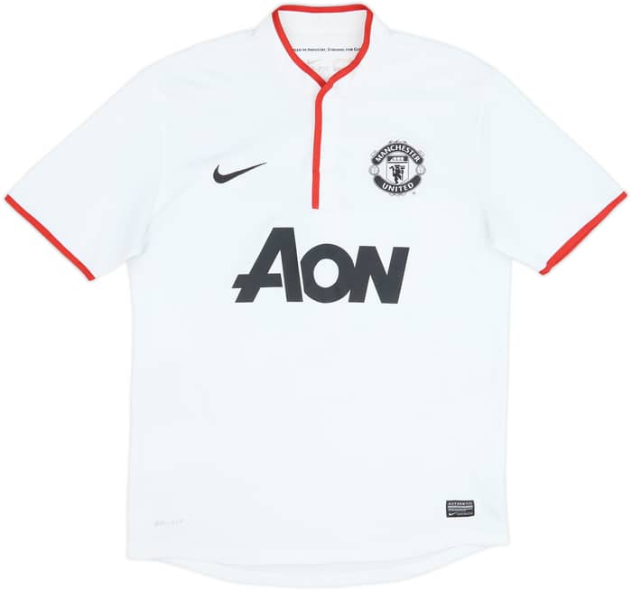 Camiseta de visitante del Manchester United 2012-14 Vidic #15 - 7/10 - (M)