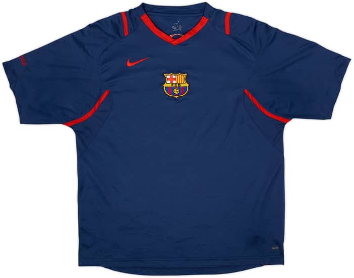 2006-07 Barcelona Nike Training Shirt - 8/10 - (L)