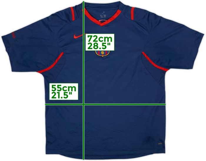 2006-07 Barcelona Nike Training Shirt - 8/10 - (L)