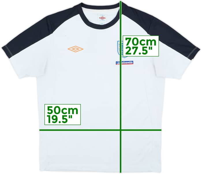 2010-11 England Umbro Training Shirt - 5/10 - (L)