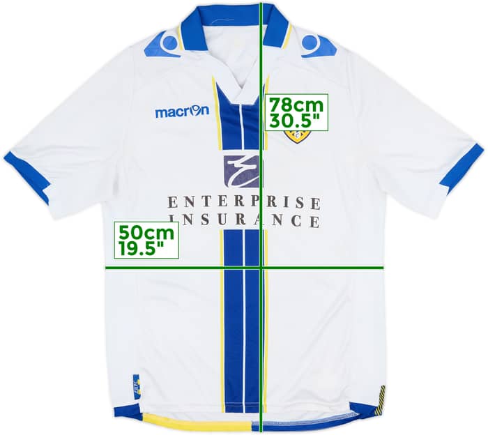 2013-14 Leeds United Camiseta de Local - 5/10 - (L)