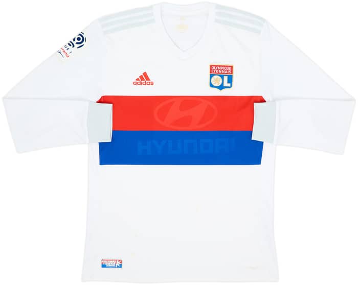 2017-18 Lyon Home L/S Shirt - 4/10 - (M)